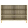 Buffet chêne sonoma 103,5x35x70 cm bois d'ingénierie 627602627602