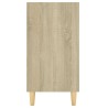 Buffet chêne sonoma 103,5x35x70 cm bois d'ingénierie 627602627602
