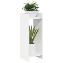 Support de Plante 2 pc Blanc 30 x 30 x 80 cm Bois d’ingénierie 627606627606