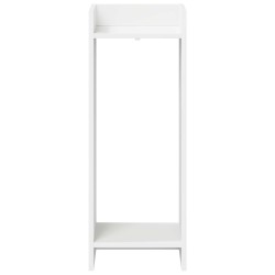 Support de Plante 2 pc Blanc 30 x 30 x 80 cm Bois d’ingénierie 627606627606