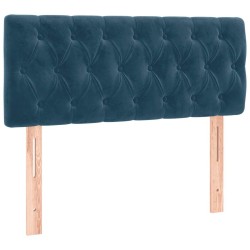 Tête de lit à LED Bleu foncé 90x7x78/88 cm Velours 627607627607
