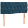Tête de lit à LED Bleu foncé 90x7x78/88 cm Velours 627607627607