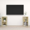 Meubles TV 2 pcs Chêne sonoma 72x35x36,5 cm Bois d'ingénierie 627615627615