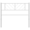 Tête de lit de remplacement métal blanc 90 cm 627624627624