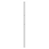 Tête de lit de remplacement métal blanc 90 cm 627624627624