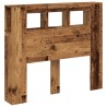 Tête de lit à LED vieux bois 120x18,5x103,5cm bois d'ingénierie 627640627640
