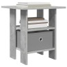 Table de chevet avec tiroir 2 pcs Gris béton 41 x 40 x 45 cm 627653627653