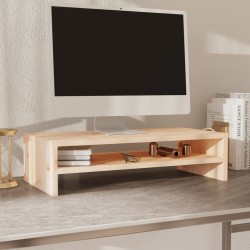 Support de moniteur 50x24x13 cm Bois de pin solide 627665627665