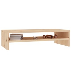 Support de moniteur 50x24x13 cm Bois de pin solide 627665627665