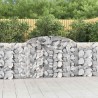 Paniers à gabions arqués 5 pcs 300x30x100/120 cm fer galvanisé 627675627675