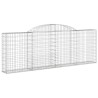 Paniers à gabions arqués 5 pcs 300x30x100/120 cm fer galvanisé 627675627675