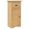Cabinet de salle de bain BODO Marron miel 44 x 30 x 90 cm 627676627676