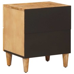 Table de chevet Marron 40 x 33,5 x 46 cm Bois de mangue massif 627679627679