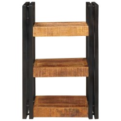 Table de chevet Marron et Noir Bois de mangue massif 627680627680
