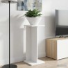Support de Plante 2 pcs Blanc 25 x 25,5 x 60,5 cm 627682627682