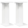 Support de Plante 2 pcs Blanc 25 x 25,5 x 60,5 cm 627682627682