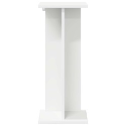 Support de Plante 2 pcs Blanc 25 x 25,5 x 60,5 cm 627682627682