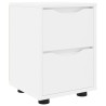 Table de chevet Blanc 30,5 x 30 x 43 cm Bois d'ingénierie 627699627699