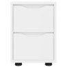 Table de chevet Blanc 30,5 x 30 x 43 cm Bois d'ingénierie 627699627699