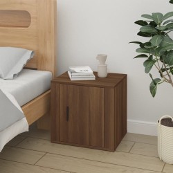 Table de chevet Chêne marron 50x39x47 cm 627701627701