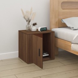 Table de chevet Chêne marron 50x39x47 cm 627701627701