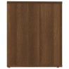 Table de chevet Chêne marron 50x39x47 cm 627701627701