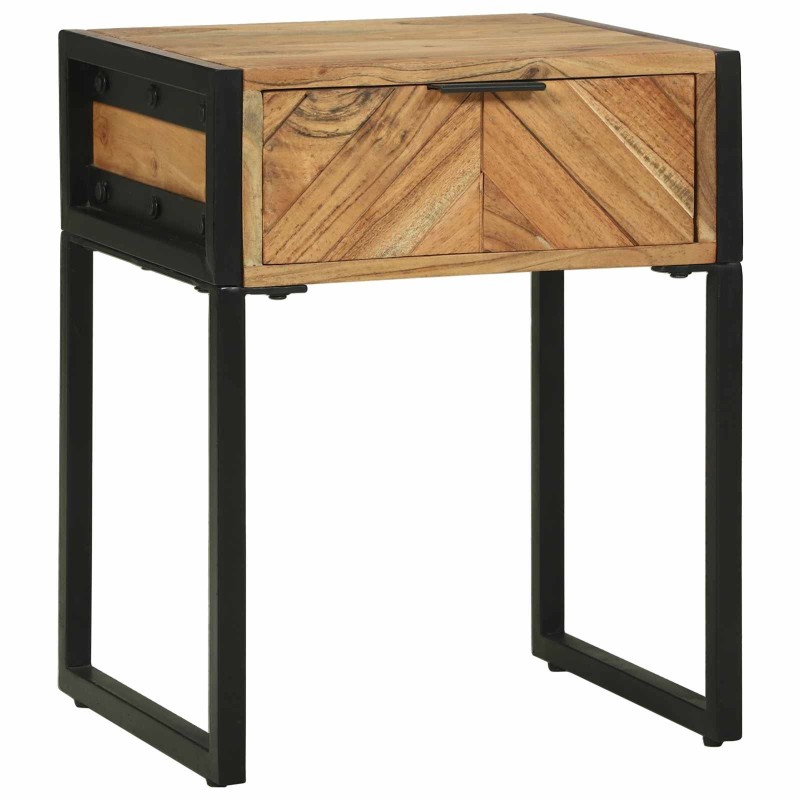 Table de chevet avec tiroir Marron 40 x 35 x 50 cm 627709627709