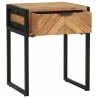 Table de chevet avec tiroir Marron 40 x 35 x 50 cm 627709627709