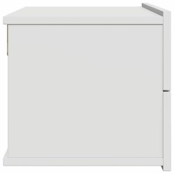 Table de chevet Blanc 40x30x30 cm Bois d'ingénierie 627712627712