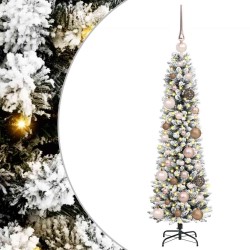 Sapin de Noël artificiel Blanc 120 cm PVC, métal et plastique 627715627715