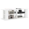 Support de télévision Blanc 96 x 35 x 33,5 cm 627718627718