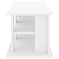 Support de télévision Blanc 96 x 35 x 33,5 cm 627718627718
