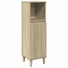 Armoire salle de bain chêne sonoma 30x30x100 cm 627733627733
