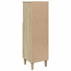 Armoire salle de bain chêne sonoma 30x30x100 cm 627733627733