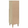 Armoire salle de bain chêne sonoma 30x30x100 cm 627733627733