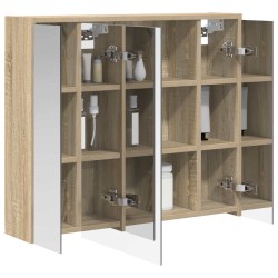 Armoire Miroir de Salle de Bain Chêne Sonoma 627740627740