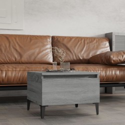 Table d'appoint Sonoma gris 50x46x35 cm Bois d'ingénierie 627742627742