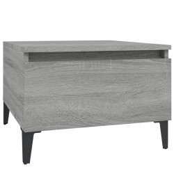 Table d'appoint Sonoma gris 50x46x35 cm Bois d'ingénierie 627742627742