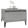 Table d'appoint Sonoma gris 50x46x35 cm Bois d'ingénierie 627742627742
