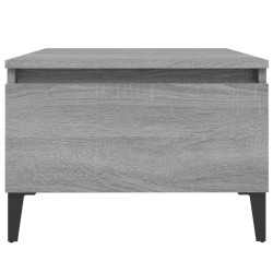 Table d'appoint Sonoma gris 50x46x35 cm Bois d'ingénierie 627742627742