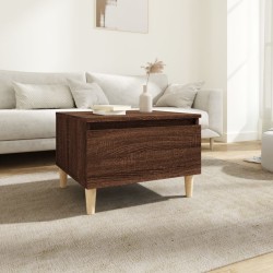 Table d'appoint Chêne marron 50x46x35 cm Bois d'ingénierie 627745627745
