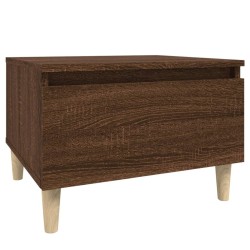 Table d'appoint Chêne marron 50x46x35 cm Bois d'ingénierie 627745627745