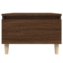 Table d'appoint Chêne marron 50x46x35 cm Bois d'ingénierie 627745627745