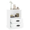 Tables de chevet 2 pcs blanc brillant 43x36x60 cm 627749627749