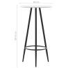Table de bar Blanc 60 x 107,5 cm MDF 627754627754