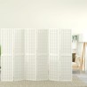Cloison de séparation pliable 6 panneaux 240x170 cm Blanc 627755627755