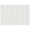 Cloison de séparation pliable 6 panneaux 240x170 cm Blanc 627755627755