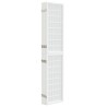 Cloison de séparation pliable 6 panneaux 240x170 cm Blanc 627755627755
