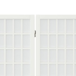 Cloison de séparation pliable 6 panneaux 240x170 cm Blanc 627755627755