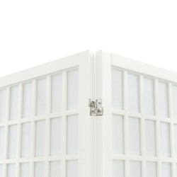 Cloison de séparation pliable 6 panneaux 240x170 cm Blanc 627755627755